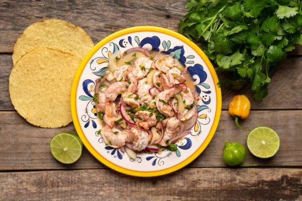 Ceviche de Camaron Crudo